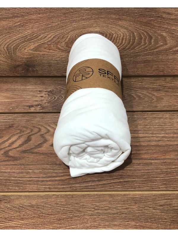 В'язана простирадла на резинці Candy “Lacos White”