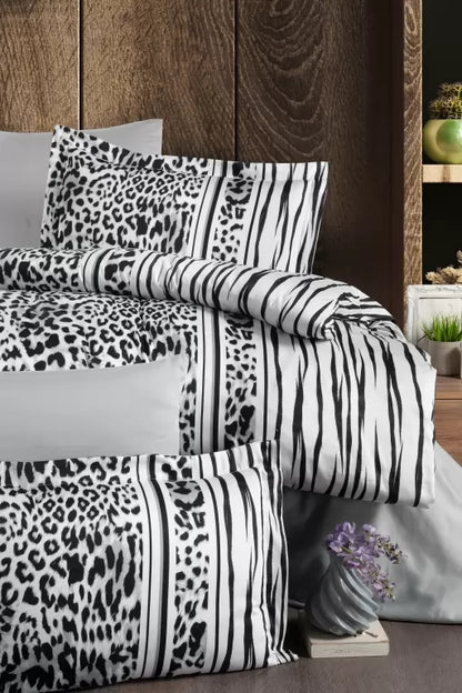 Постільна білизна Leopard Black Satin :: First Choice