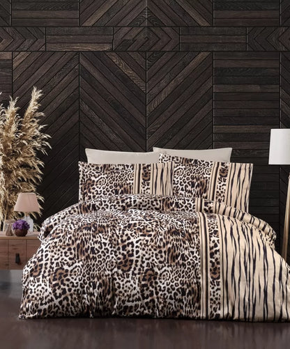 Постільна білизна Leopard Brown Satin :: First Choice