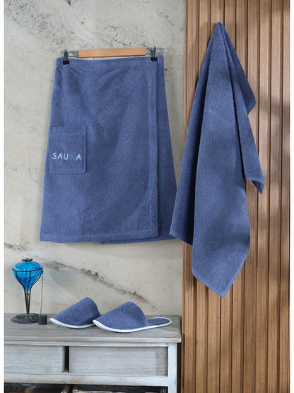 Чоловічий бавовняний набір для сауни