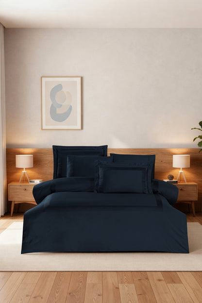 Montova Navy Blue Преміум Сатен Mona La Romano