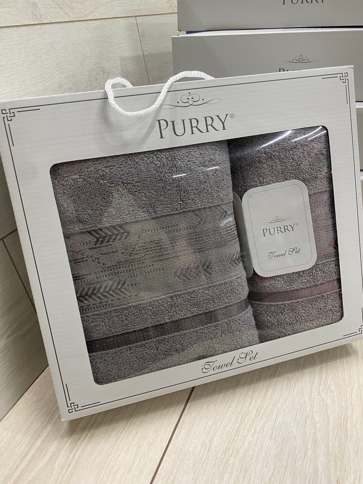 Набір рушників «Purry» серії «Basak»