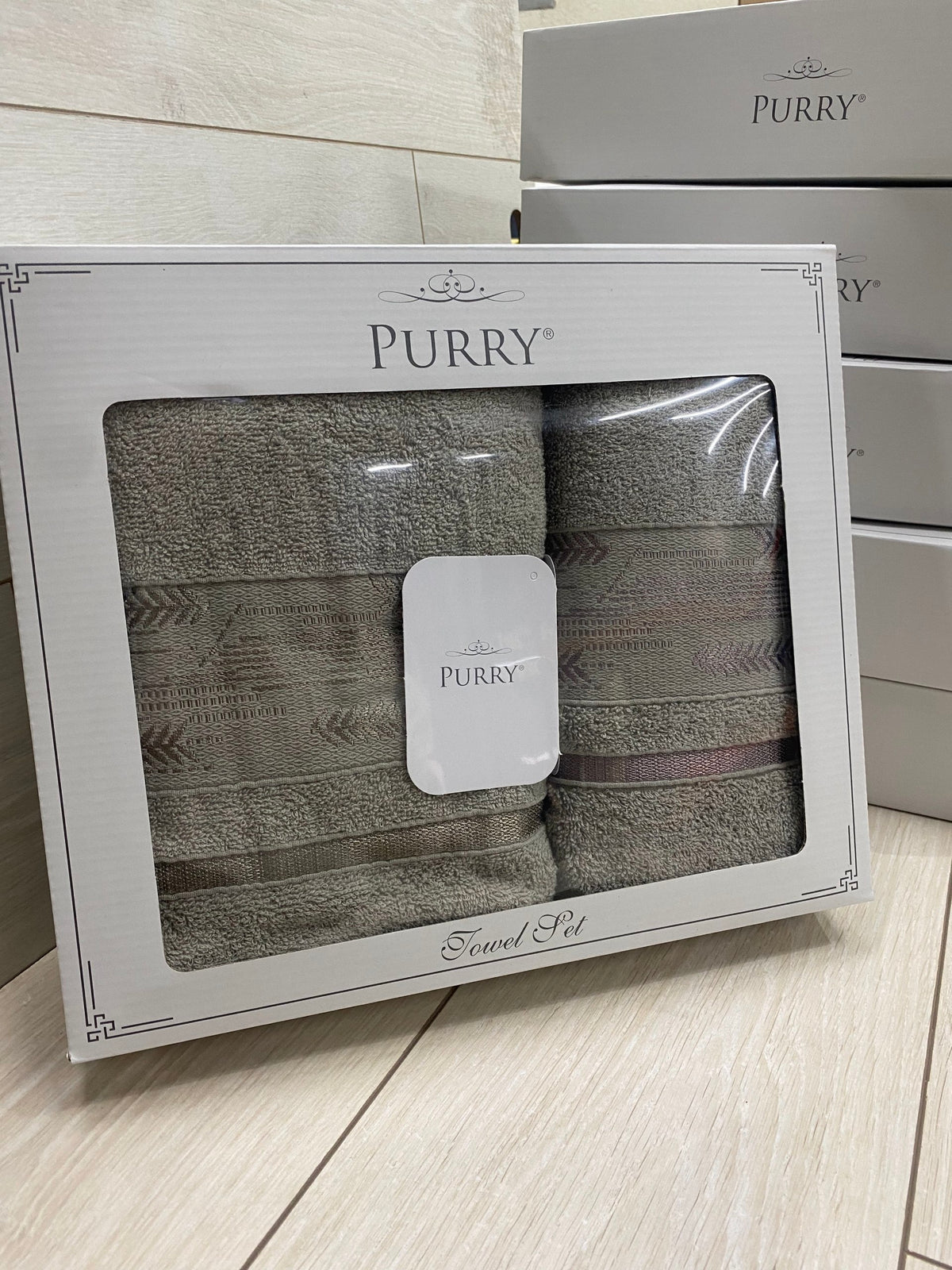 Набір рушників «Purry» серії «Basak»