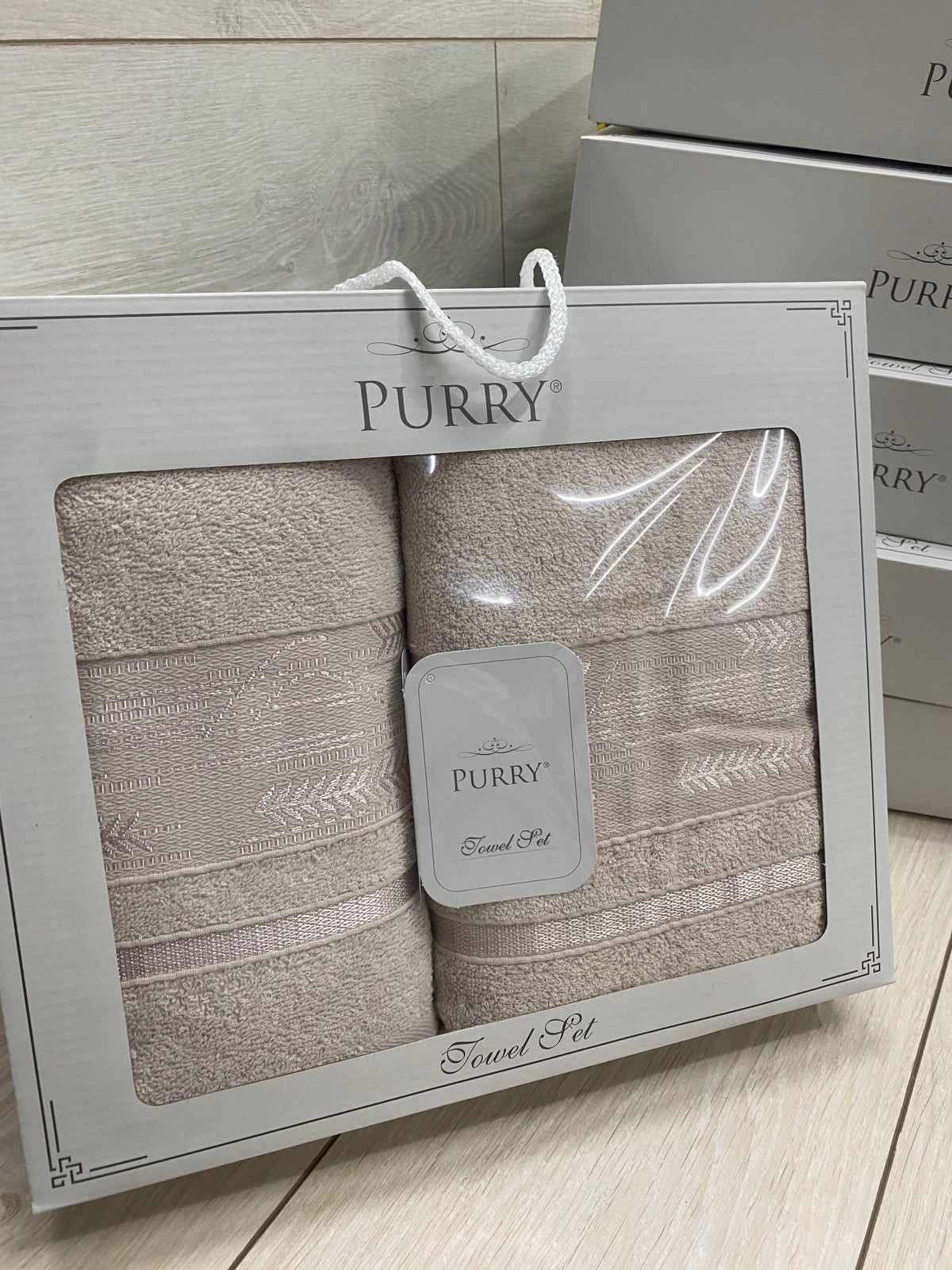 Набір рушників «Purry» серії «Basak»