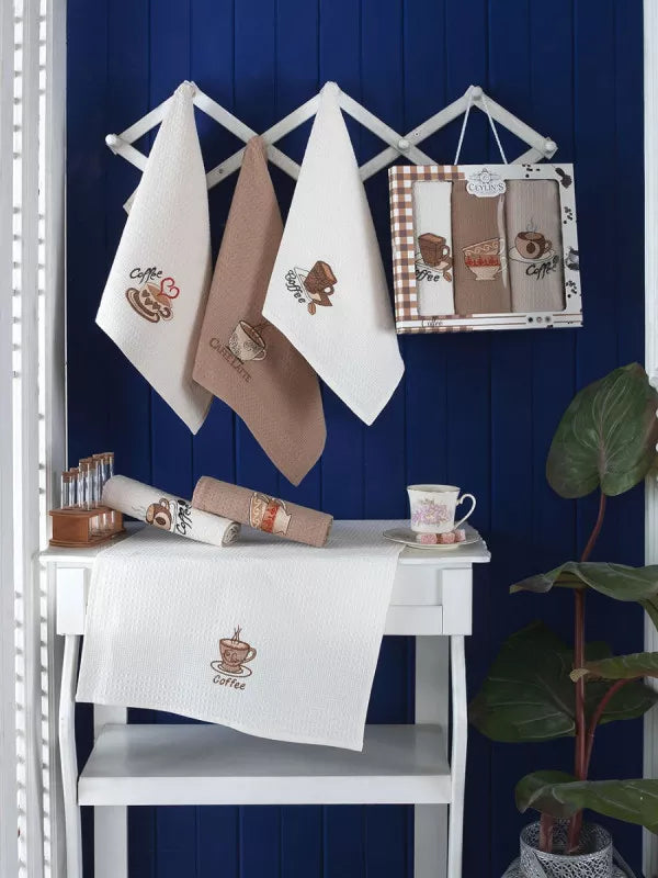Набір кухонних рушників вафельних :: Віанна