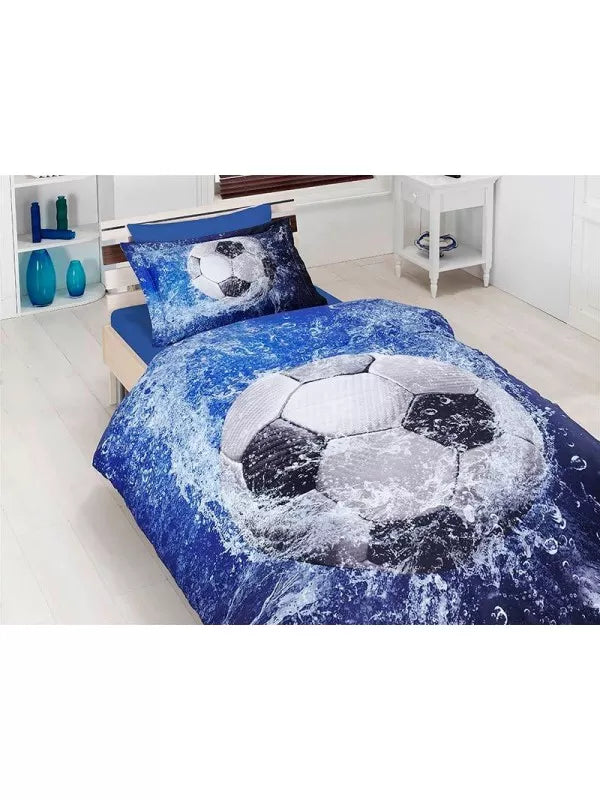 Дитяча постільна білизна “Футбол” 3D Сатин First Choice