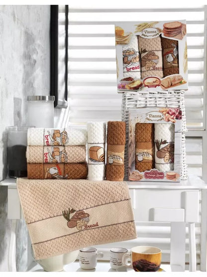 Комплект махрових кухонних рушників :: Віанна